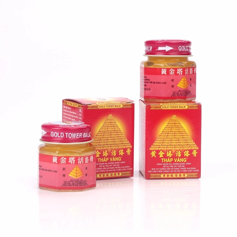 20g-Vietnam-Gold-Tower-Balm-Active-Cream-Relieve-Pain-of-Muscles-Joints-Health-Care-Products-Detumescence-1